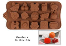 Load image into Gallery viewer, New Silicone Chocolate Mold 29 Shapes Chocolate baking Tools Non-stick Silicone cake mold Jelly and Candy Mold 3D mold DIY best
