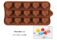 Load image into Gallery viewer, New Silicone Chocolate Mold 29 Shapes Chocolate baking Tools Non-stick Silicone cake mold Jelly and Candy Mold 3D mold DIY best
