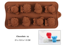 Load image into Gallery viewer, New Silicone Chocolate Mold 29 Shapes Chocolate baking Tools Non-stick Silicone cake mold Jelly and Candy Mold 3D mold DIY best
