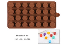 Load image into Gallery viewer, New Silicone Chocolate Mold 29 Shapes Chocolate baking Tools Non-stick Silicone cake mold Jelly and Candy Mold 3D mold DIY best
