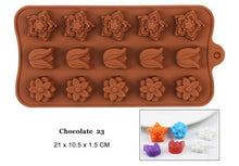 Load image into Gallery viewer, New Silicone Chocolate Mold 29 Shapes Chocolate baking Tools Non-stick Silicone cake mold Jelly and Candy Mold 3D mold DIY best
