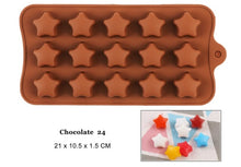 Load image into Gallery viewer, New Silicone Chocolate Mold 29 Shapes Chocolate baking Tools Non-stick Silicone cake mold Jelly and Candy Mold 3D mold DIY best
