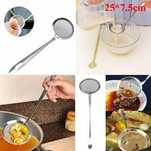 Load image into Gallery viewer, Rayfox Stainless Steel Fried Food Oil Scoop Kitchen Colander Strainer Drain Oilfolder for Kitchen Accessories Gadgets Supplies C
