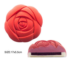 Load image into Gallery viewer, SILIKOLOVE Rose Heart Cake Mold 3D Silicone Molds for DIY Baking Dessert Mousse Kitchen Bakeware Tools Art Cake Form Tray Mould
