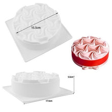 Load image into Gallery viewer, SILIKOLOVE Rose Heart Cake Mold 3D Silicone Molds for DIY Baking Dessert Mousse Kitchen Bakeware Tools Art Cake Form Tray Mould
