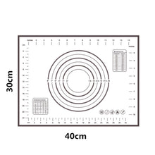 Load image into Gallery viewer, Silicone Baking Mats Sheet Pizza Dough Non-Stick Maker Holder Pastry Kitchen Accessories Cooking Tools Utensils Bakeware Gadgets
