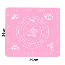 Load image into Gallery viewer, Silicone Baking Mats Sheet Pizza Dough Non-Stick Maker Holder Pastry Kitchen Accessories Cooking Tools Utensils Bakeware Gadgets
