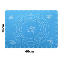 Load image into Gallery viewer, Silicone Baking Mats Sheet Pizza Dough Non-Stick Maker Holder Pastry Kitchen Accessories Cooking Tools Utensils Bakeware Gadgets
