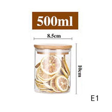 Load image into Gallery viewer, Mason Candy Jar For Spices Glass Transparent Container Glass Jars With Lids Cookie Jar Kitchen Jars And Lids Small Size Wholesal
