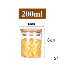 Load image into Gallery viewer, Mason Candy Jar For Spices Glass Transparent Container Glass Jars With Lids Cookie Jar Kitchen Jars And Lids Small Size Wholesal
