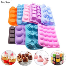 Load image into Gallery viewer, Round Bakery Silicone Molds Cake Form For Cupcake Muffin Baking Ball Sphere Pudding Cake Soap Mold DIY Pastry Baking Accessories
