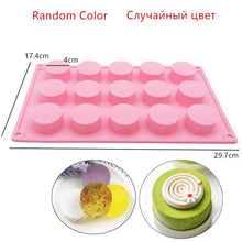 Load image into Gallery viewer, Round Bakery Silicone Molds Cake Form For Cupcake Muffin Baking Ball Sphere Pudding Cake Soap Mold DIY Pastry Baking Accessories
