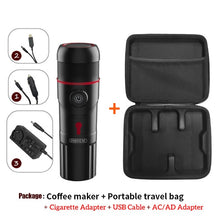 Load image into Gallery viewer, HiBREW Portable Coffee Machine for Car DC12V Expresso Maker Nespresso Dolcegusto Capsule  espresso  machine Coffee Powder H4
