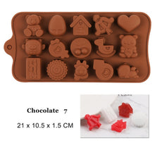 Load image into Gallery viewer, New Silicone Chocolate Mold 29 Shapes Chocolate baking Tools Non-stick Silicone cake mold Jelly and Candy Mold 3D mold DIY best
