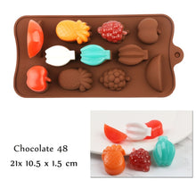 Load image into Gallery viewer, New Silicone Chocolate Mold 29 Shapes Chocolate baking Tools Non-stick Silicone cake mold Jelly and Candy Mold 3D mold DIY best
